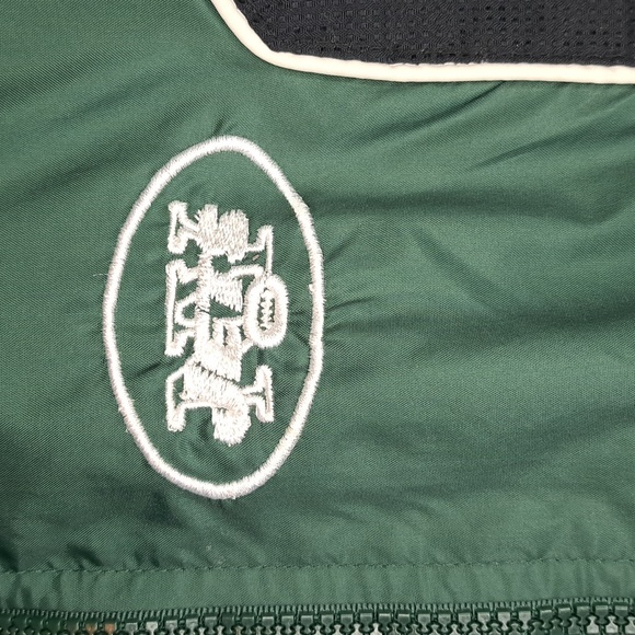 NFL Brand Embroidered New York Jets Kids Windbreaker Size 4 (Early 2000's) - Picture 3 of 7